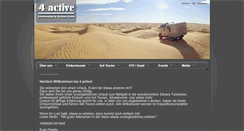 Desktop Screenshot of 4-active.de